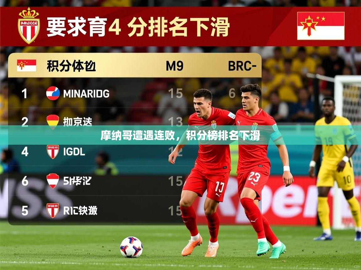 2025 极直播app下载摩纳哥遭遇连败,积分榜排名下滑 第4张